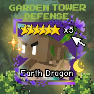 EARTH DRAGON | GARDEN TOWER DEFENSE