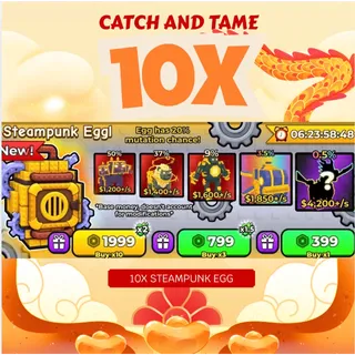 10X EXCLUSIVE STEAMPUNK EGG