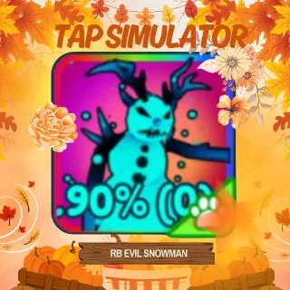 RAINBOW EVIL SNOWMAN | TAP SIMULATOR