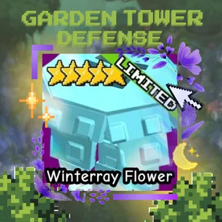 Winterray Flower - Garden Tower Defense