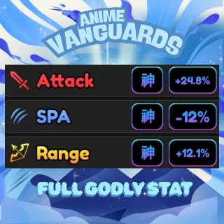 GODLY STATS | ANIME VANGUARDS