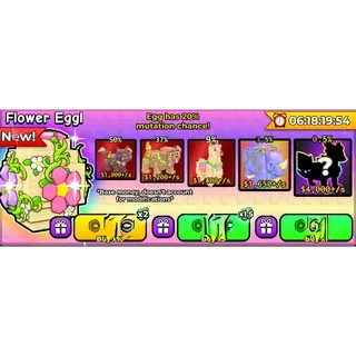 10x EXCLUSIVE FLOWER EGG | CATCH AND TAME