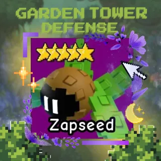 ZAPSEED | GARDEN TOWER DEFENSE