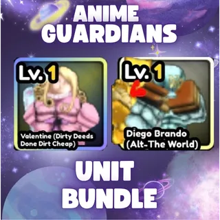 UNIT BUNDLE - Valentine Evo & Diego Brando Evo