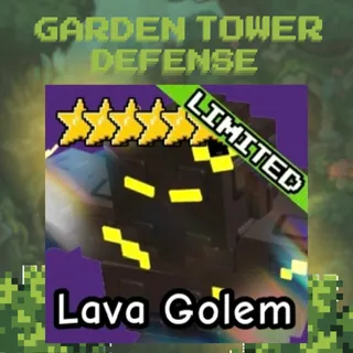 Lava Golem - Garden Tower Defense