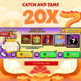 20x Exclusive Royal Egg