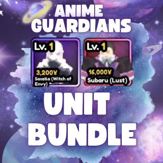ANIME GUARDIANS UNIT BUNDLE - STELLA & SUBARU