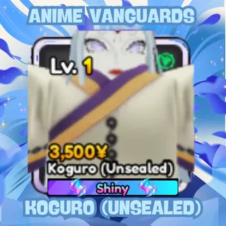 Shiny Koguro (Unsealed) - Anime Vanguards