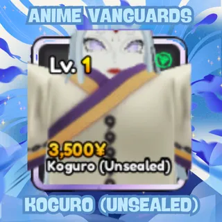 KOGURO (UNSEALED) | ANIME VANGUARDS