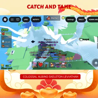 EXCLUSIVE COLOSSAL ALBINO SKELETON LEVIATHAN