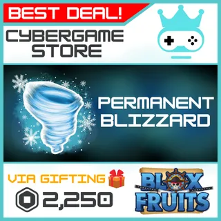 PERMANENT BLIZZARD | BLOX FRUITS