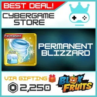 PERMANENT BLIZZARD | BLOX FRUITS