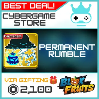 PERMANENT RUMBLE | BLOX FRUITS