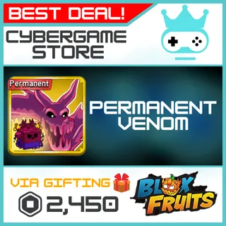 PERMANENT VENOM | BLOX FRUITS