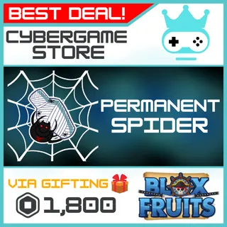 PERMANENT SPIDER | BLOX FRUITS