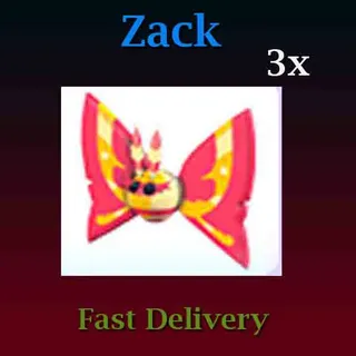 Rosy Maple Moth 3X (Full Grown)