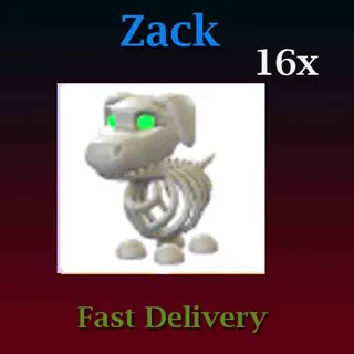16X Halloween White Skeleton Dog