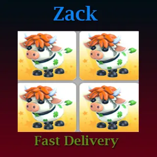 Pet | 4X Clover Cow (Full Grown)