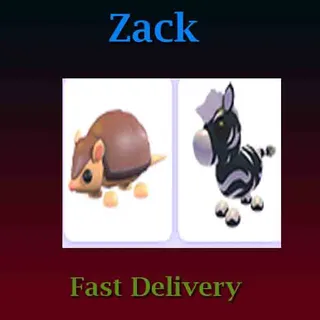 Armadillo & Ash Zebra