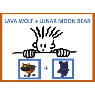 Lava Wolf + Lunar Moon Bear