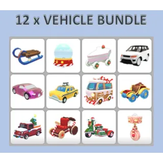 12x Vehicle Bundle