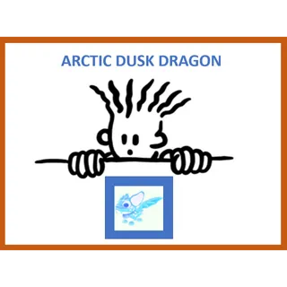 Arctic Dusk Dragon (Full Grown)