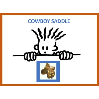 Cowboy Saddle