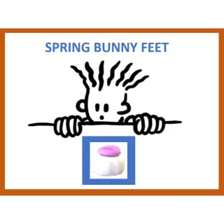 Spring Bunny Feet