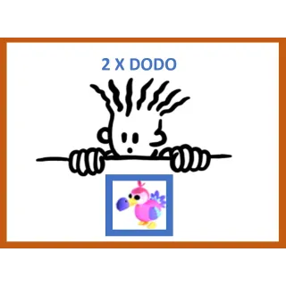 2x Dodo