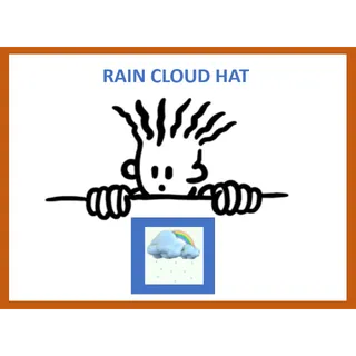 Rain Cloud Hat
