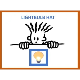 Lightbulb Hat