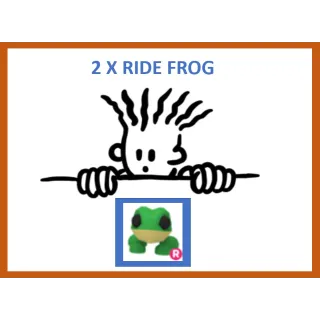 2x Ride Frog