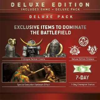 For Honor Deluxe Pack