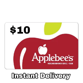 $10.00 Applebee's E-Giftcard