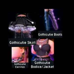 Goth Cutie set