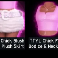 TTYL Chick Blush 2 piece
