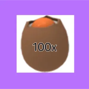 100x cracked eggs