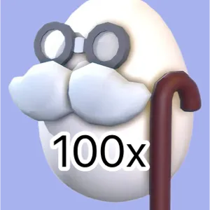 100x retired egg