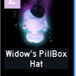 Widows’s Pillbox Hat