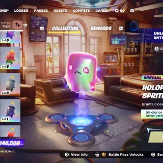 Holofoil Ghost Sprite