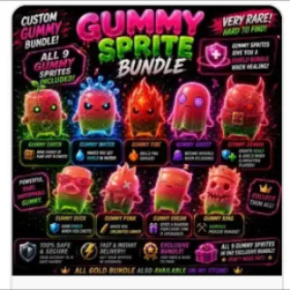 Gummy Sprite Collection 9 Of 10 No Gummy Zero Point