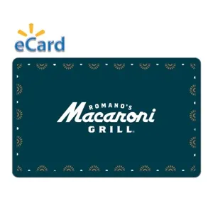 $ 40.00 Macaroni Grill Gift Card