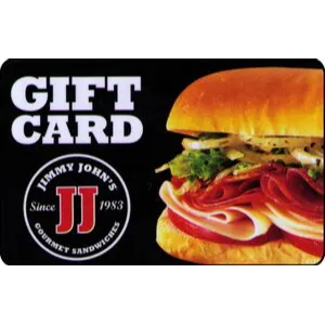 $ 25.00 Jimmy John's Gift Card