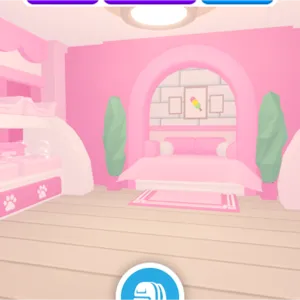 pink cozy house/ adoptme