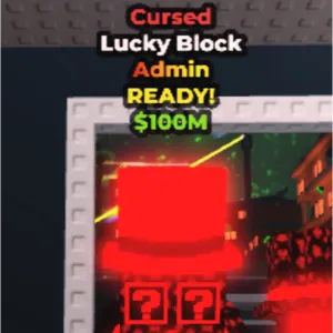 cursed admin lucky block
