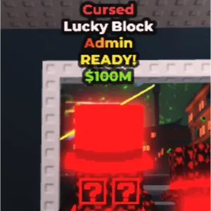 cursed admin lucky block