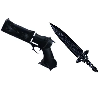 darkset (sword and gun)