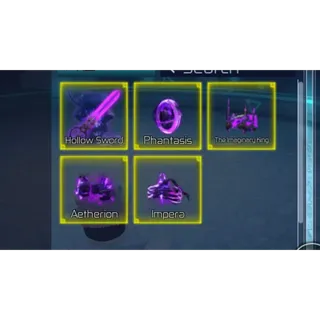 HOLLOW SET + HOLLOW SWORD (FULL) | JUJUTSU INFINITE