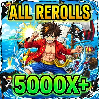 sailor piece|ALL REROLLS 5k