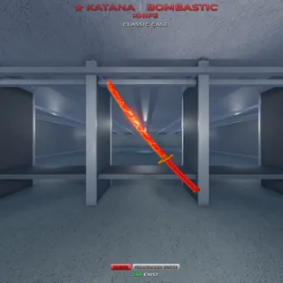 KATANA BOMBASTIC SI | SNIPER DUELS| CHEAPEST